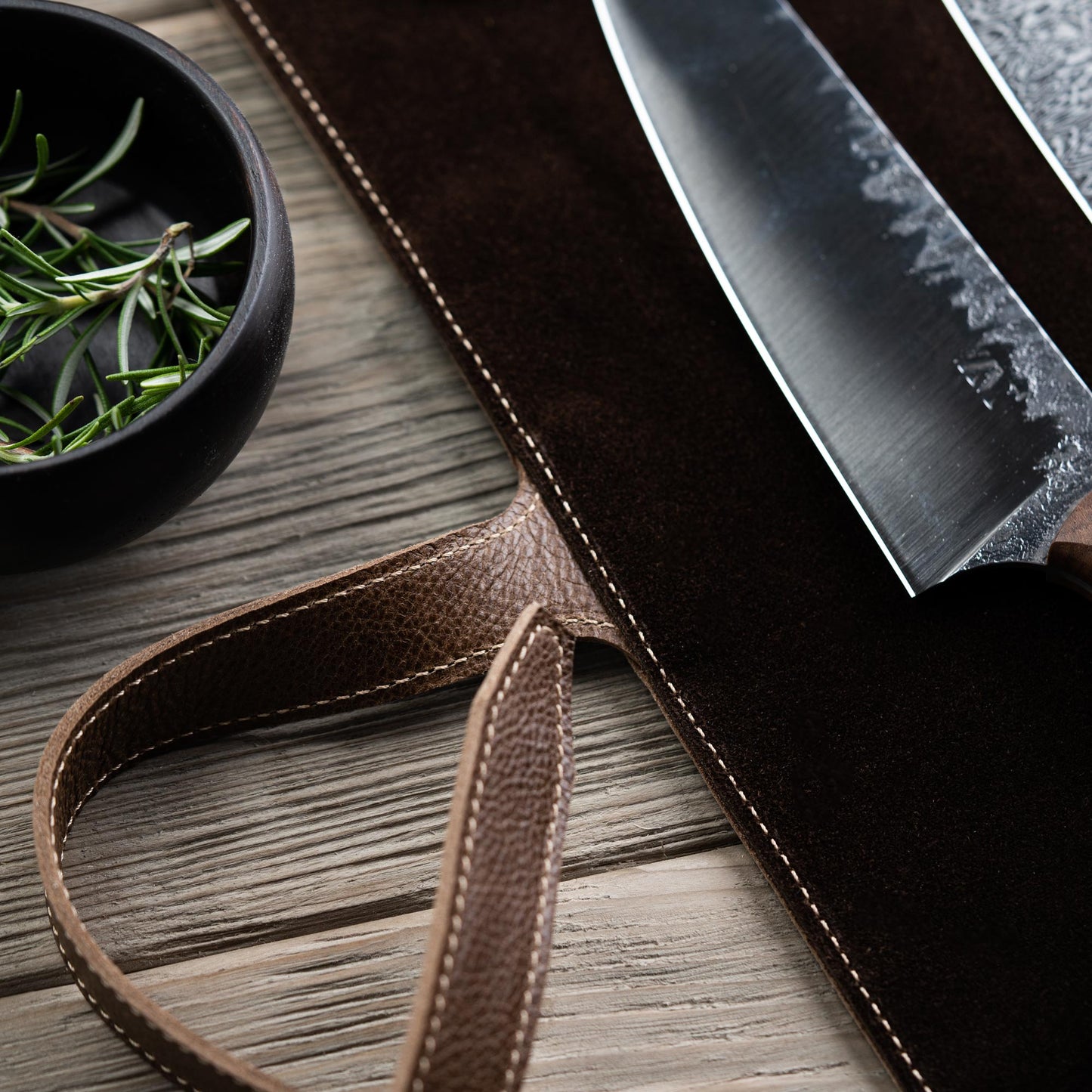 Magnetic Knife Roll - 6 Places
