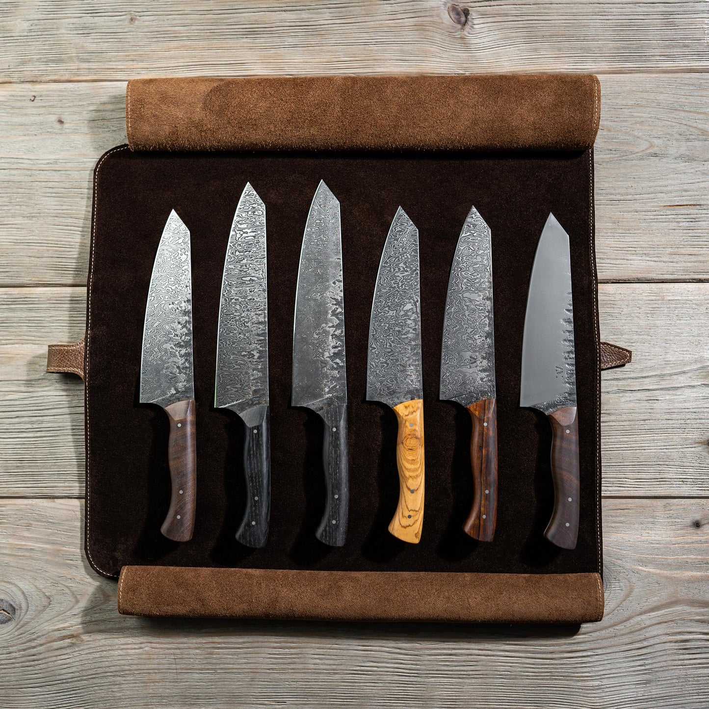 Magnetic Knife Roll - 6 Places