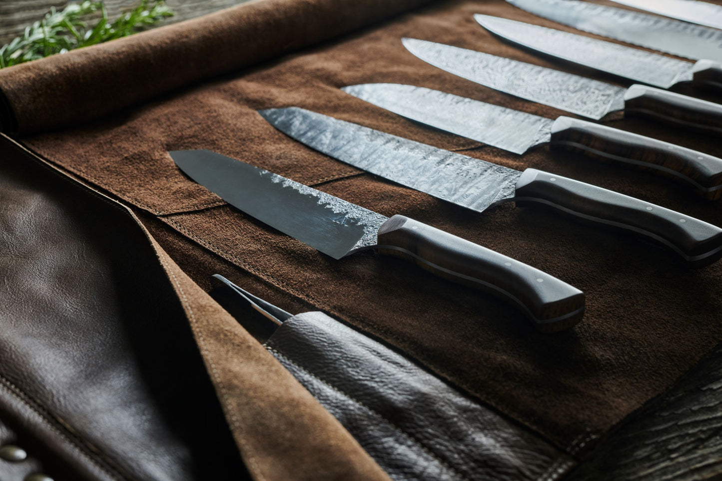 Magnetic Knife Roll - 10 Places