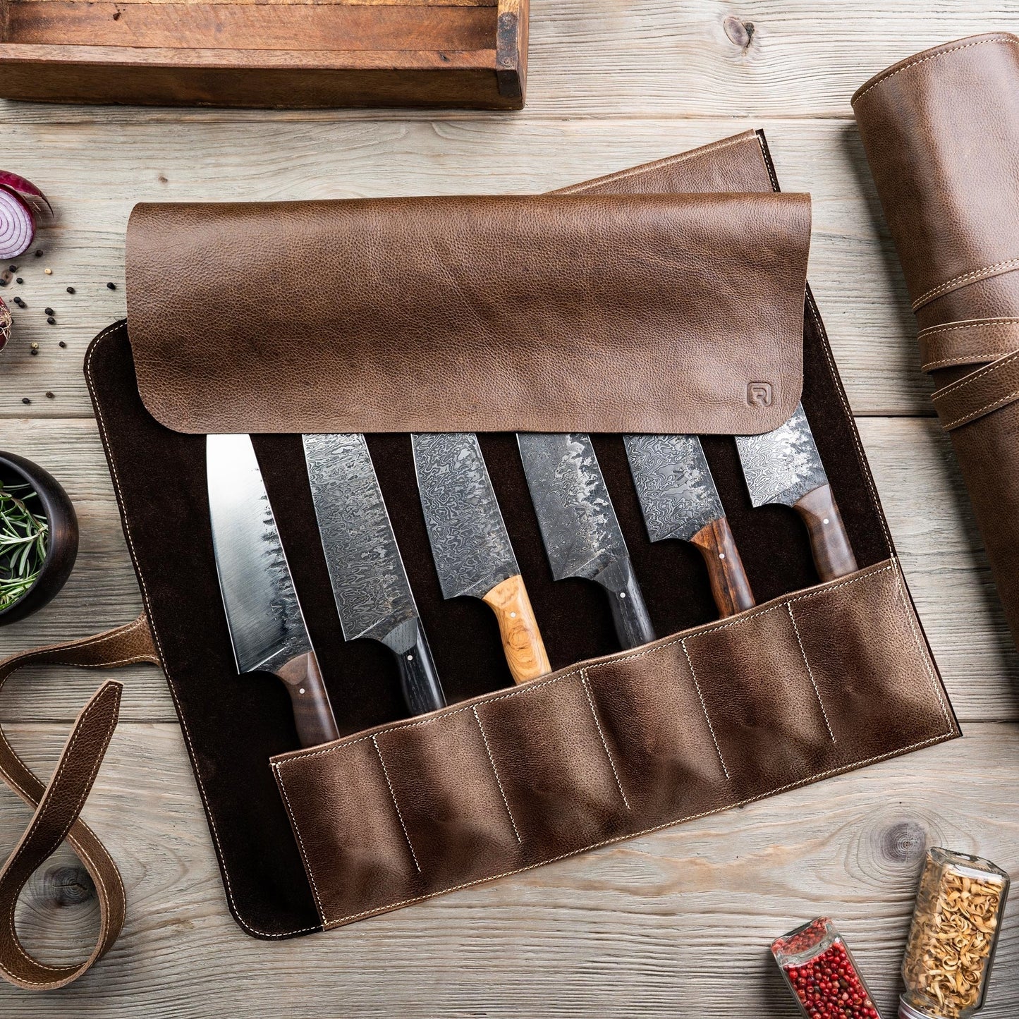 Classic Knife Roll - 6 Places