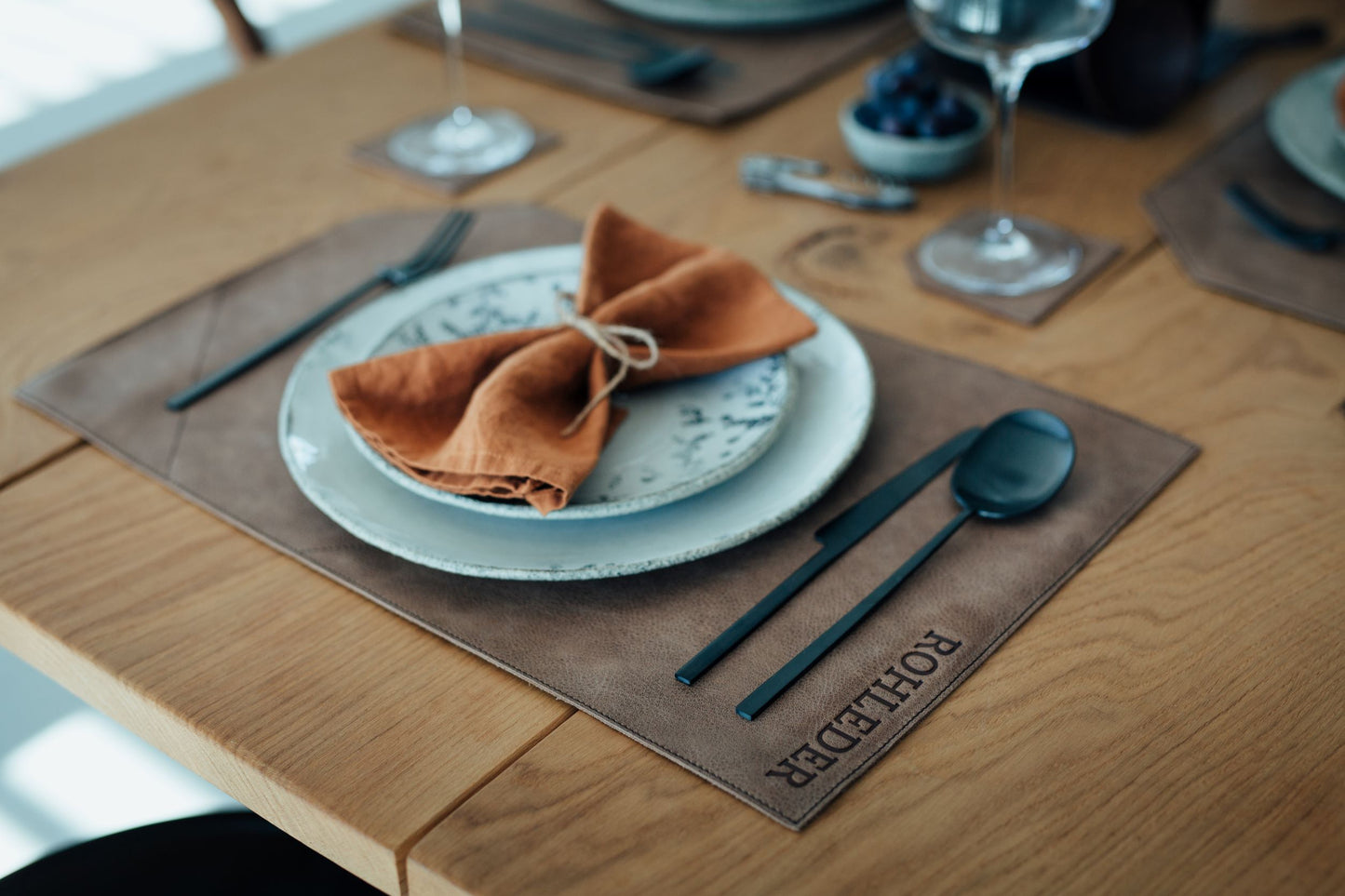 Italian Leather Placemats